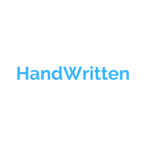 HandWritten Logo